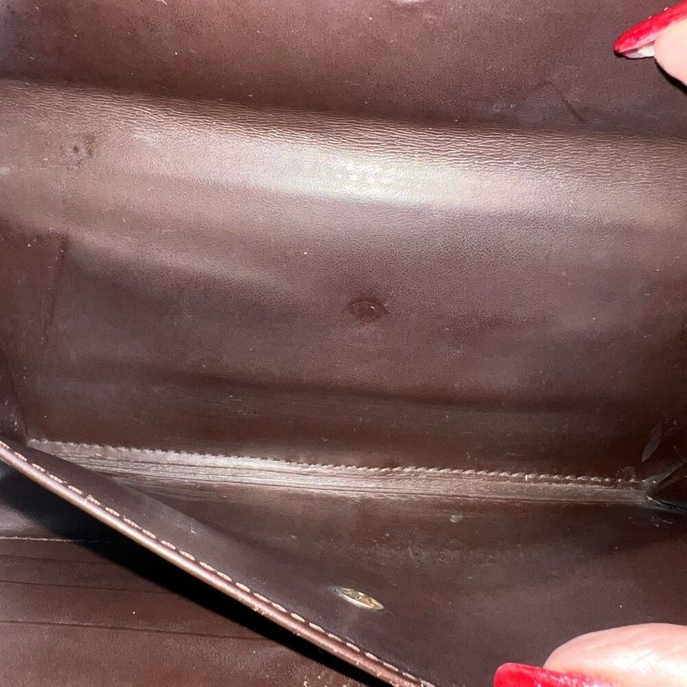 Louis Vuitton Epi Porte Tresor International Leather Trifold Long Wallet with CO - Picture 10 of 13